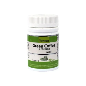 Green Coffee + Chrome Tablet