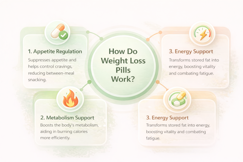 how do weight loss pills work